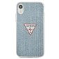 Guess case for iPhone XR GUHCI61PCUJULLB light blue hard case Jeans Collection цена и информация | Telefoni kaaned, ümbrised | kaup24.ee