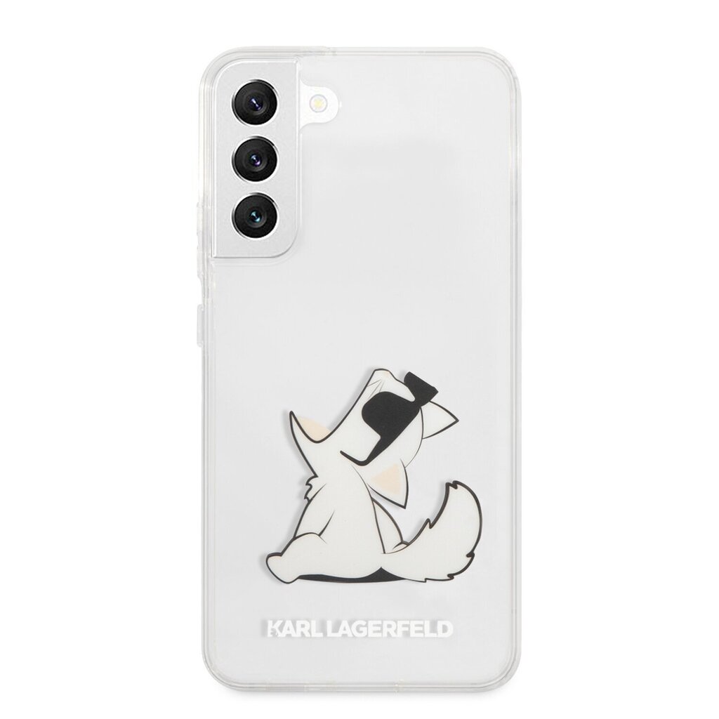 Karl Lagerfeld PC/TPU Choupette Eat Case for Samsung Galaxy S22+ Transparent цена и информация | Telefoni kaaned, ümbrised | kaup24.ee