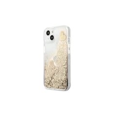 Guess case for iPhone 13 Mini 5,4'' GUHCP13SGLHFLGO gold hard case Glitter Charms hind ja info | Telefoni kaaned, ümbrised | kaup24.ee