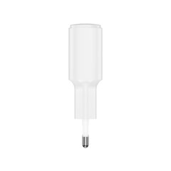 Forever TC-01 PD charger 1x USB-C 20W white hind ja info | Mobiiltelefonide laadijad | kaup24.ee