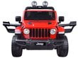 Kahekohaline elektriauto "Jeep Wrangler Rubicon", must hind ja info | Laste elektriautod | kaup24.ee