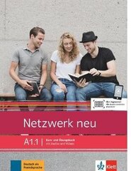 Netzwerk Neu In Teilbanden : Kurs- Und Ubungsbuch A1.1 Mit Audios Und Videos. цена и информация | Пособия по изучению иностранных языков | kaup24.ee