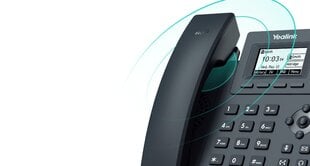 Yealink SIP-T31P, must цена и информация | Стационарные телефоны | kaup24.ee