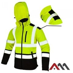 Куртка Softref Softshell Yellow цена и информация | Рабочая одежда | kaup24.ee