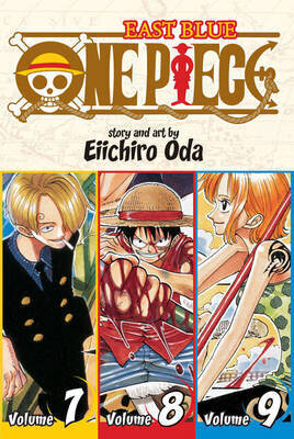 One Piece (Omnibus Edition), Vol. 3: Includes Vols. 7, 8 & 9 Omnibus Ed, 3, 3-In-1 Edition цена и информация | Võõrkeele õppematerjalid | kaup24.ee