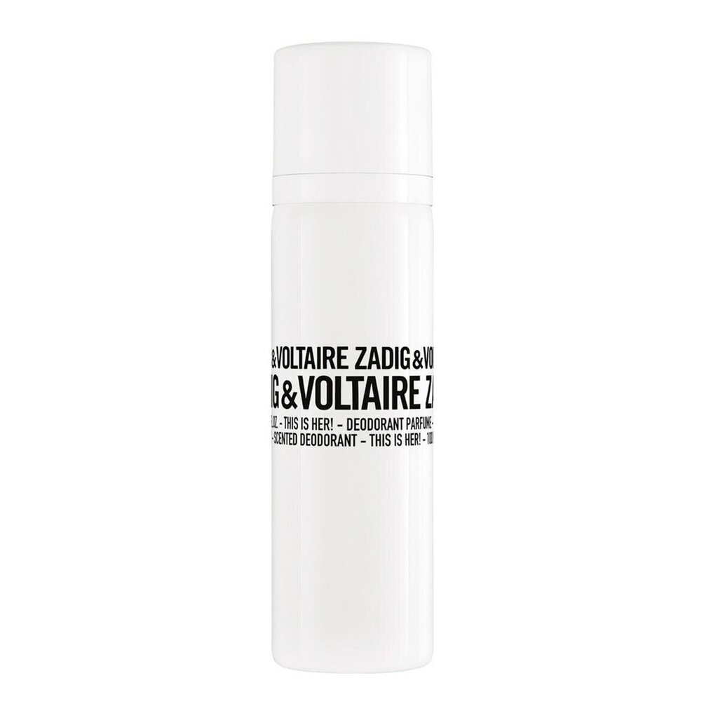 Spreideodorant Zadig & Voltaire This is Her! naistele 100 ml цена и информация | Lõhnastatud kosmeetika naistele | kaup24.ee