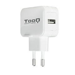 Сетевое зарядное устройство TooQ TQWC-1S01WT цена и информация | Зарядные устройства для телефонов | kaup24.ee