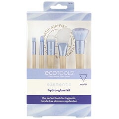 Набор кисточек для макияжа Ecotools Elements Water Hydro-Glow (5 pcs) цена и информация | Кисти для макияжа, спонжи | kaup24.ee