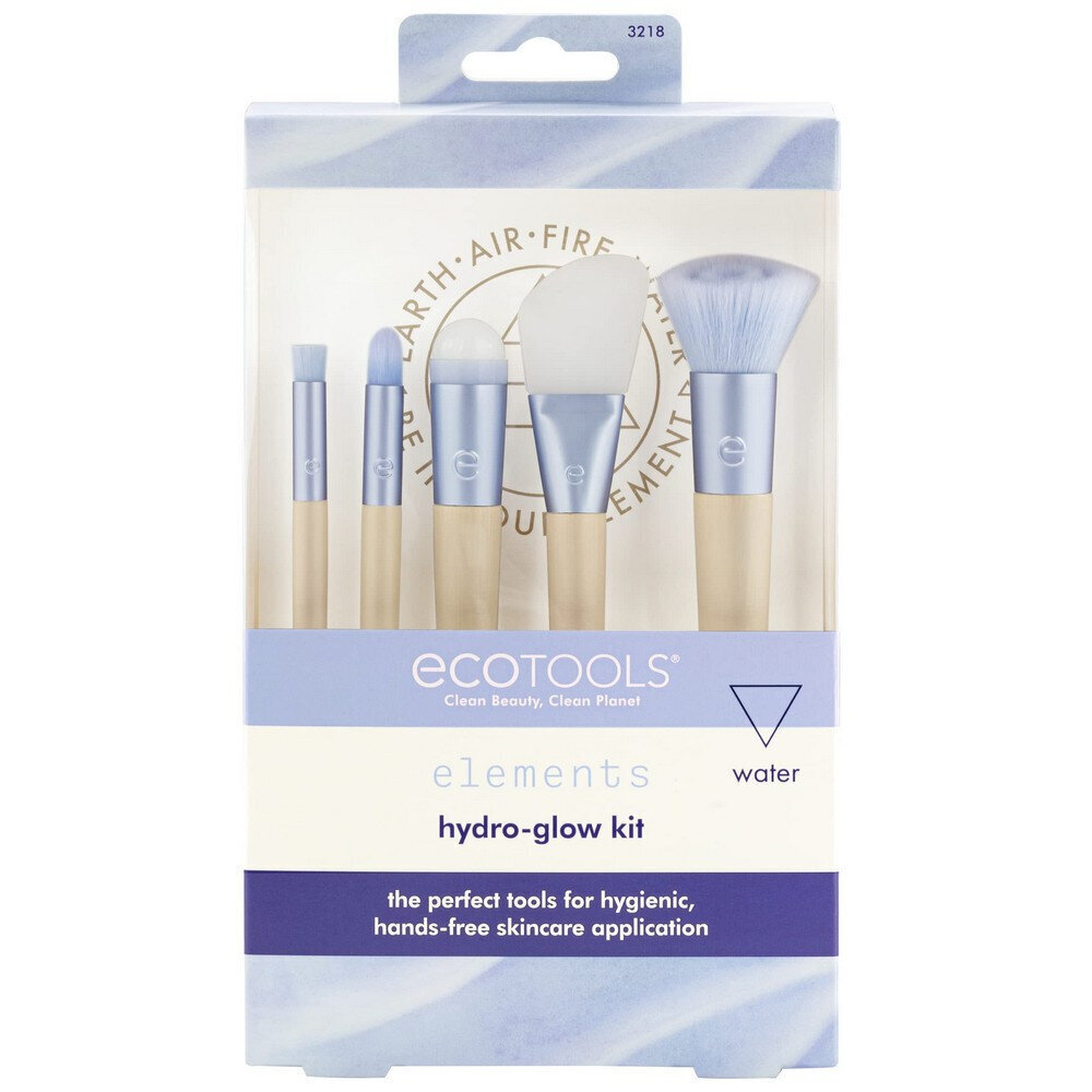 Komplekt meigipintsleid Ecotools Elements Water Hydro-Glow (5 tk) цена и информация | Meigipintslid, -käsnad | kaup24.ee