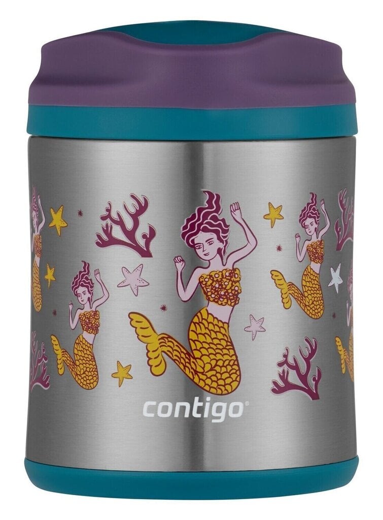 Toidupurk Contigo Eggplant Mermaid, 2136764 hind ja info | Termosed, termostassid | kaup24.ee