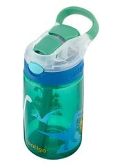 Lastepudel Contigo Gizmo Flip 414 ml - Jungle Green Dino, 2115035 цена и информация | Фляги для воды | kaup24.ee