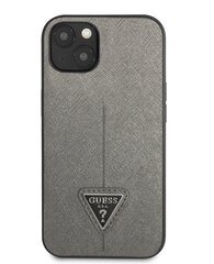 Guess PU Saffiano Triangle ümbris iPhone 13 mini jaoks цена и информация | Чехлы для телефонов | kaup24.ee