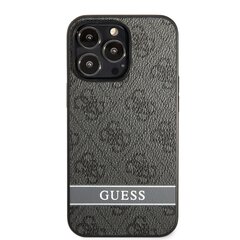 Guess PU 4G Stripe чехол для iPhone 13 Pro Max Grey цена и информация | Чехлы для телефонов | kaup24.ee