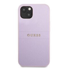 Guess PU Leather Saffiano чехол для iPhone 13 Purple цена и информация | Чехлы для телефонов | kaup24.ee