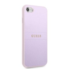 Guess PU Leather Saffiano чехол для iPhone 7/8/SE2020/SE2022 Purple цена и информация | Чехлы для телефонов | kaup24.ee