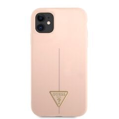 Guess Silicone Line Triangle ümbris iPhone 11 jaoks hind ja info | Telefoni kaaned, ümbrised | kaup24.ee