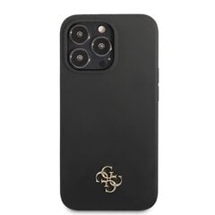 Guess 4G Silicone Metal Logo ümbris iPhone 13 Pro Max jaoks цена и информация | Чехлы для телефонов | kaup24.ee