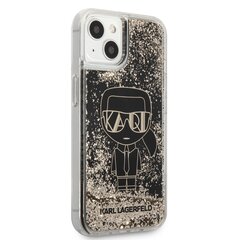 Karl Lagerfeld Liquid Glitter Gatsby ümbris iPhone 13 jaoks, must hind ja info | Telefoni kaaned, ümbrised | kaup24.ee