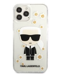 Karl Lagerfeld Ikonik Flower чехол для iPhone 13 Pro Max прозрачный цена и информация | Чехлы для телефонов | kaup24.ee