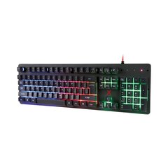 Клавиатура Maxlife Gaming MXGK-200 US Qwerty 1.8 м черная цена и информация | Клавиатуры | kaup24.ee