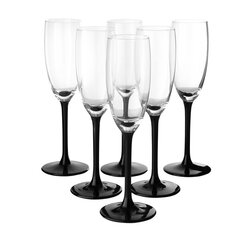 Šampanjaklaasid, 6 tk., 180 ml hind ja info | Klaasid, tassid ja kannud | kaup24.ee