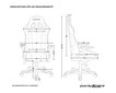 DXRACER KING K99-NR must/punane ergonoomiline tool hind ja info | Kontoritoolid | kaup24.ee