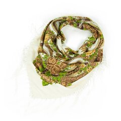 Art of Polo шаль | светло-коричневый, белый sz15186-2 цена и информация | Женские шарфы, платки | kaup24.ee