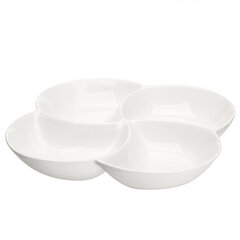 Тарелка 4 отдела 21,5 см цена и информация | Посуда, тарелки, обеденные сервизы | kaup24.ee