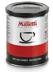 Jahvatatud kohv Musetti 100% Arabica Tin, 250 g цена и информация | Кофе, какао | kaup24.ee