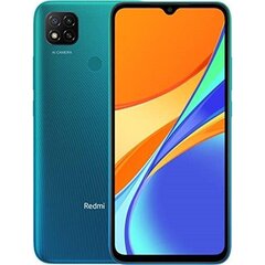 Xiaomi Redmi 9C NFC, 32GB, Dual SIM, Aurora Green цена и информация | Мобильные телефоны | kaup24.ee