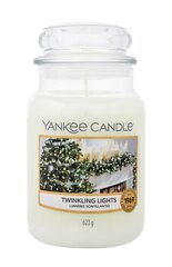 Ароматная свеча Yankee Candle Twinkling Lights 623 г цена и информация | Подсвечники, свечи | kaup24.ee
