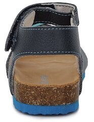 Nahast sandaalid poistele D.D.Step .AC051-821L.Sinine цена и информация | Детские сандали | kaup24.ee