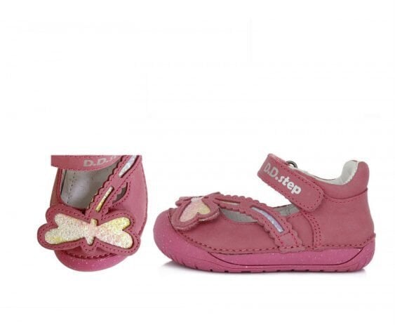 D.D.Step nahast kingad, H070-511, roosa hind ja info | Laste kingad | kaup24.ee