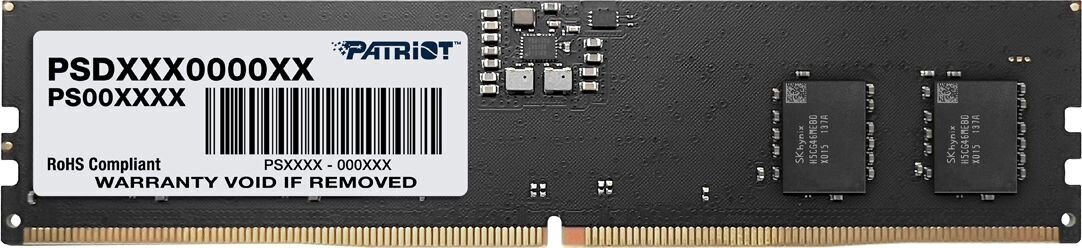 MÄLU DIMM 8GB DDR5-4800/PSD58G480041 PATRIOT цена и информация | Operatiivmälu (RAM) | kaup24.ee