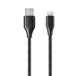 Forever Core MFI Classic cable USB - Lightning 3,0 m 2,4A black hind ja info | Mobiiltelefonide kaablid | kaup24.ee