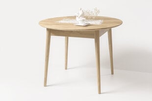 Стол обеденный Nord 3 D850х750 (отбеленный дуб) цена и информация | Кухонные и обеденные столы | kaup24.ee