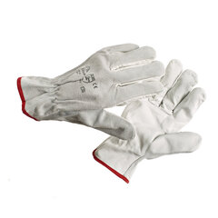 Комбинированные кожаные рабочие перчатки цена и информация | Рабочие перчатки | kaup24.ee