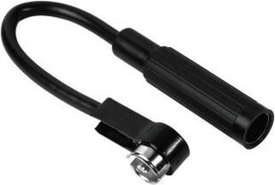 Hama Antenni adapter, ISO pistik, nurgaga - DIN pesa, 1 tk. цена и информация | Адаптеры и USB-hub | kaup24.ee