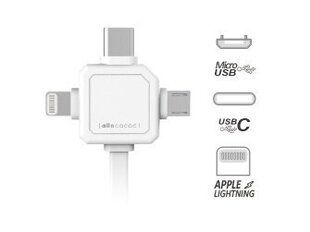 Allocacoc Kaabel USBcable USB-C, 1.5 m, sinine hind ja info | Kaablid ja juhtmed | kaup24.ee