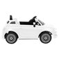 vidaXL elektriauto Fiat 500 valge цена и информация | Laste elektriautod | kaup24.ee