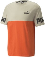 Puma Футболки Puma Power Colorb Orange Grey 847389 64 847389 64/S цена и информация | Мужская спортивная одежда | kaup24.ee