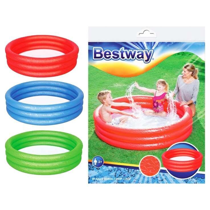 Täispuhutav bassein Bestway Play, 152 x 30 cm цена и информация | Basseinid | kaup24.ee