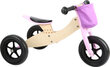 Tasakaaluratas Treeningratas Bike-Trike 2-in-1 Pink Maxi - SF hind ja info | Jooksurattad | kaup24.ee