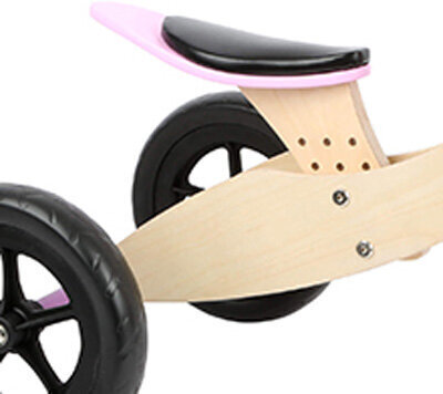 Tasakaaluratas Treeningratas Bike-Trike 2-in-1 Pink Maxi - SF hind ja info | Jooksurattad | kaup24.ee