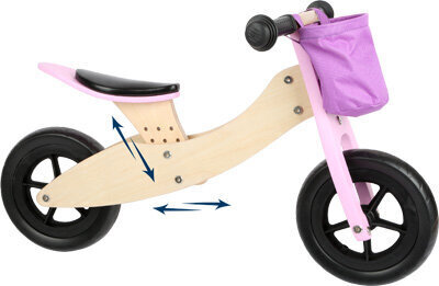 Tasakaaluratas Treeningratas Bike-Trike 2-in-1 Pink Maxi - SF hind ja info | Jooksurattad | kaup24.ee