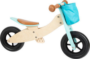 Tasakaaluratas Treeningratas Bike-Trike 2-in-1 Turquoise Maxi – SF цена и информация | Детский трехколесный велосипед - коляска с удобной ручкой управления для родителей Riff F95941 2в1, фиолетовый | kaup24.ee