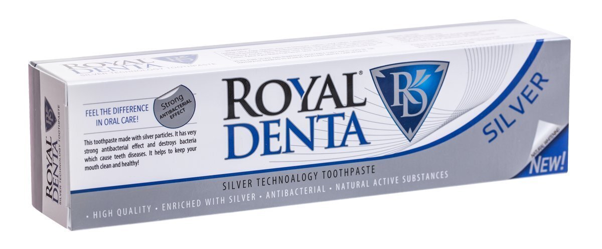 Hambapasta Royal Denta Silver 130g цена и информация | Suuhügieen | kaup24.ee