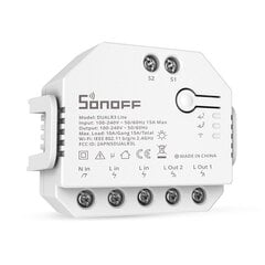 Smart switch WiFi Sonoff Dual R3 Lite цена и информация | Выключатели, розетки | kaup24.ee