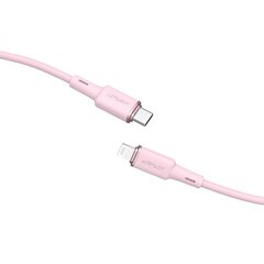 Acefast cable MFI USB Type C - Lightning 1.2m, 30W, 3A pink (C2-01 pink) цена и информация | Кабели для телефонов | kaup24.ee