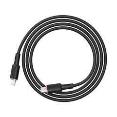 Acefast cable USB Type C - USB Type C 1.2m, 60W (20V / 3A) black (C2-03 black) цена и информация | Borofone 43757-uniw | kaup24.ee